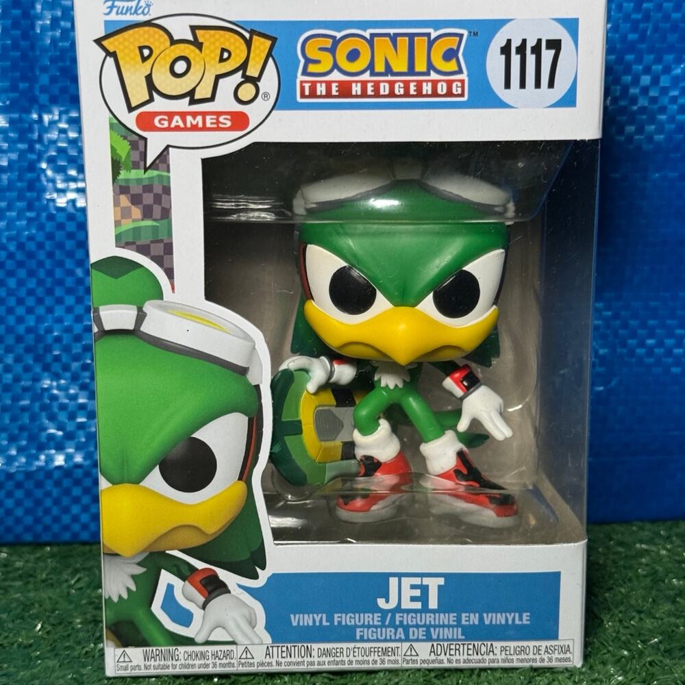 Funko Pop! Games Sonic The Hedgehog Jet The Hawk 1117